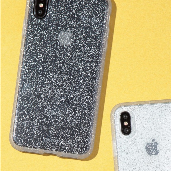 NWT Sonix iPhone Case Silver Glitter - XS Max - Picture 4 of 6